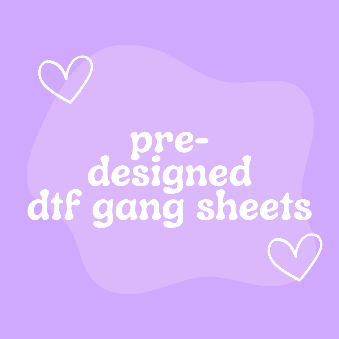 PreDesigned Gang Sheets Santi and Co.