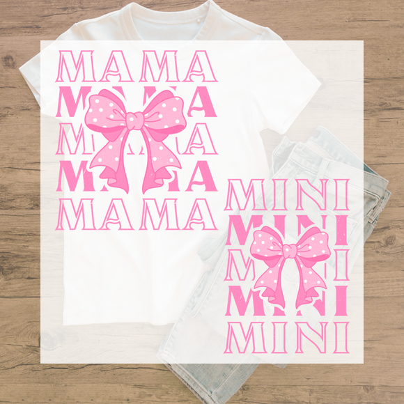 Stacked Mama & Mini Coquette