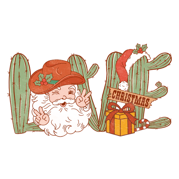Santa Christmas Cactus