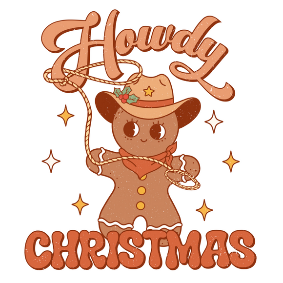 Howdy Christmas Gingerbread