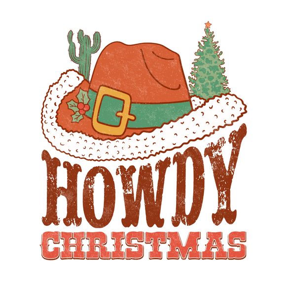 Howdy Christmas Hat