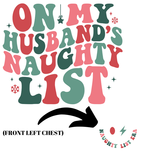 On My Husband's Naughty List