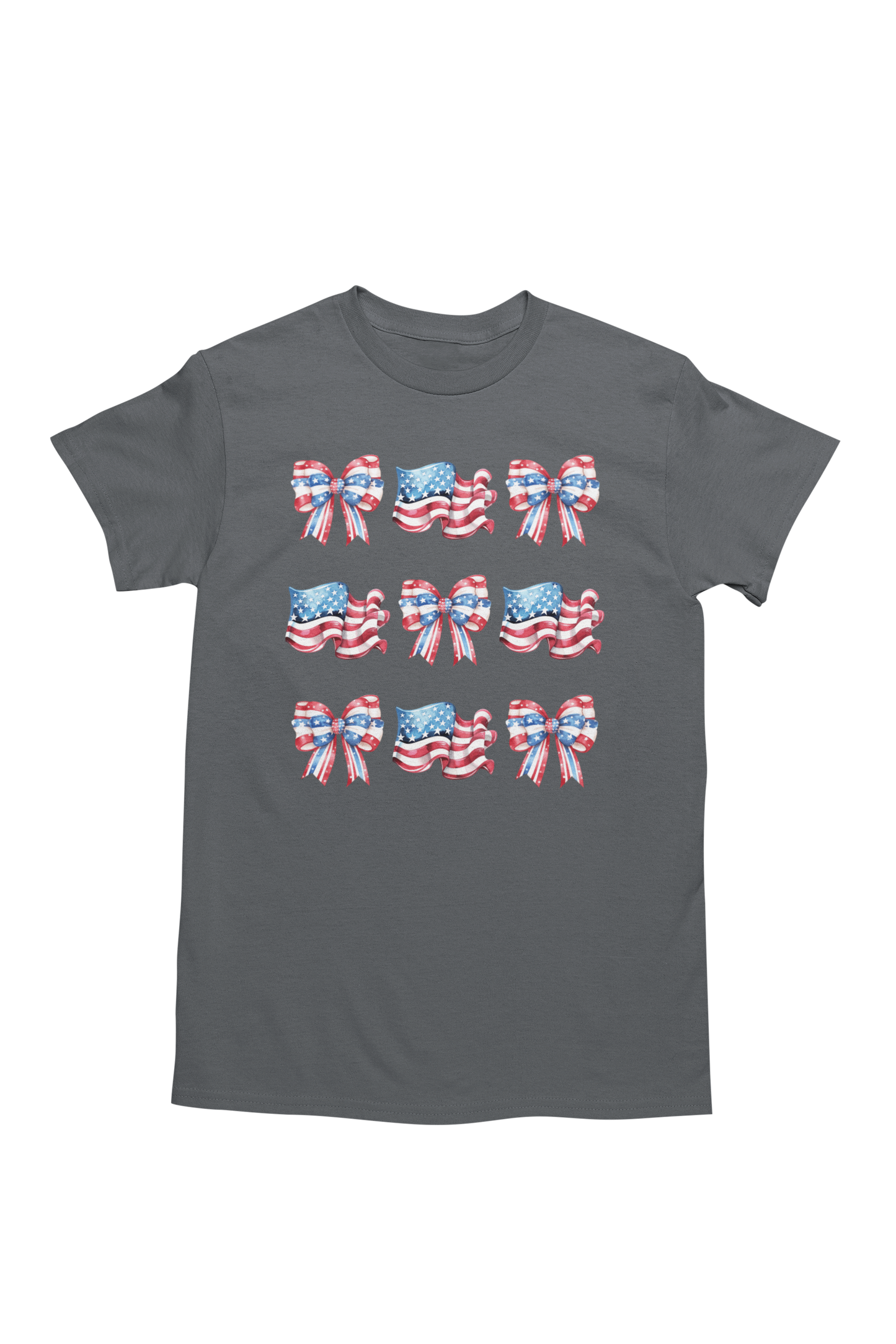 4th of July Coquette Flag & Bow