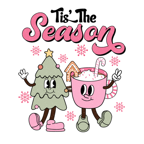 Tis The Season:  Hot Cocoa & Christmas Tree
