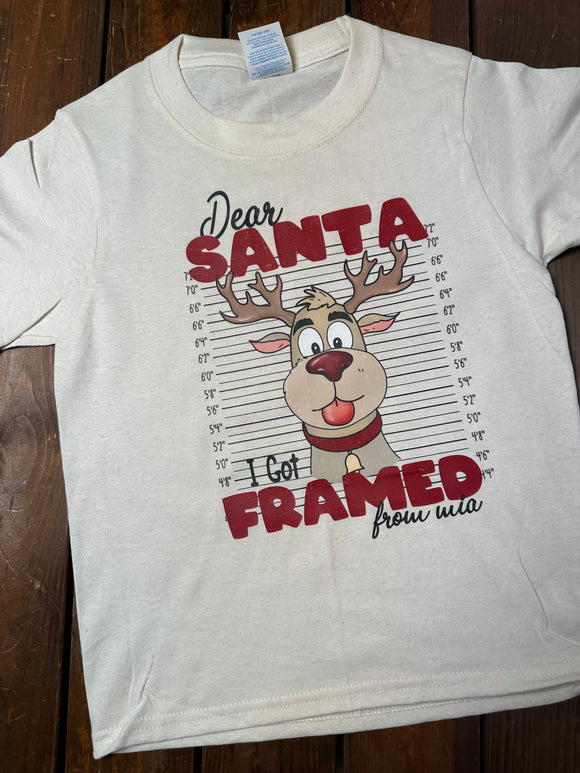 Dear Santa, I Got Framed