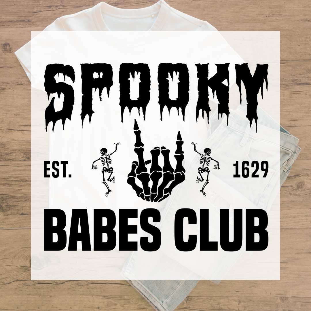 Spooky Babes Club Transfer