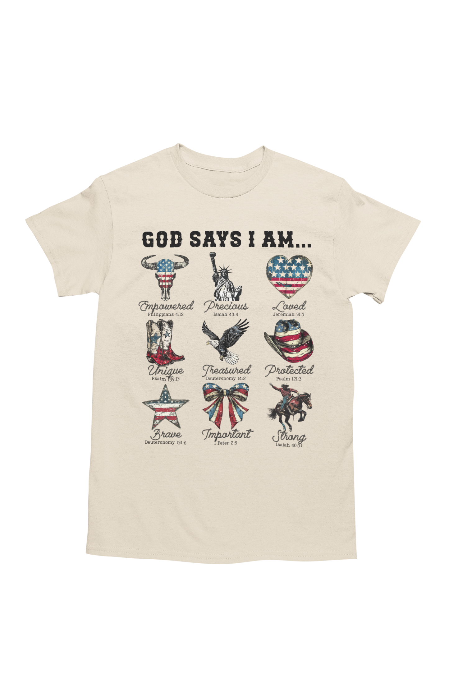 God Says I Am... Patriotic