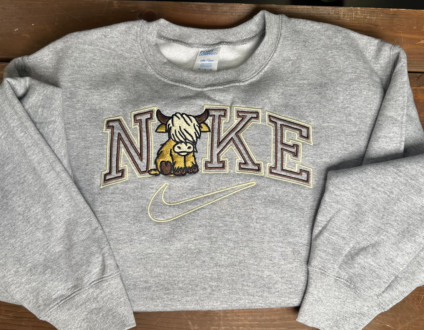 NIKE Highland Cow Crewneck