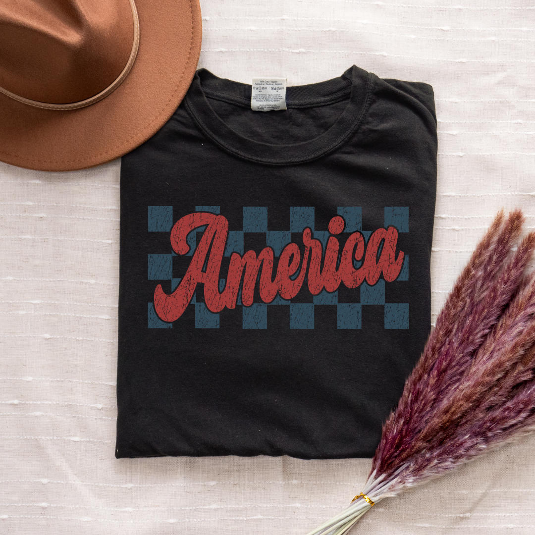 Retro Checkered America