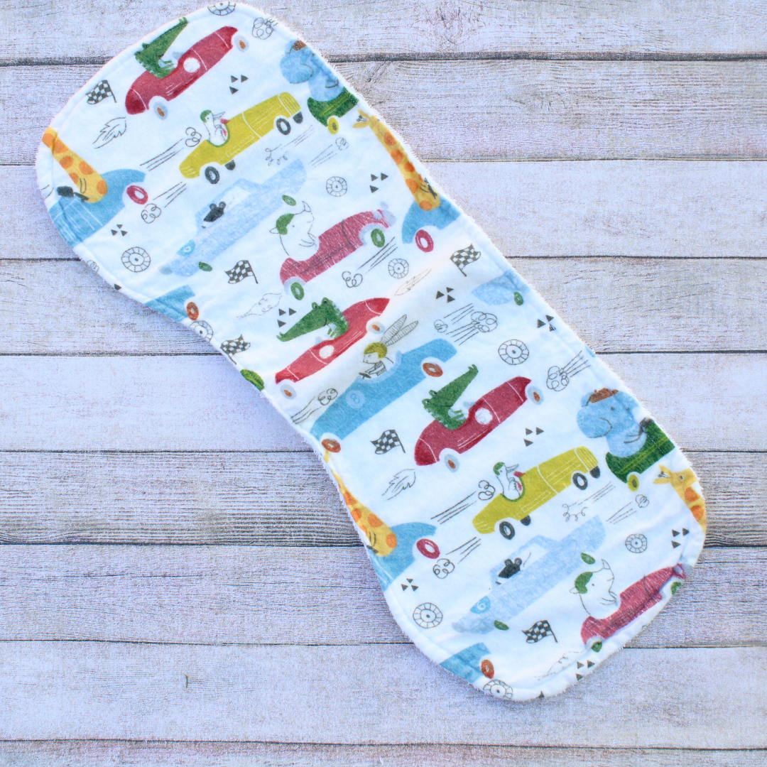 City Animals Burp Cloth