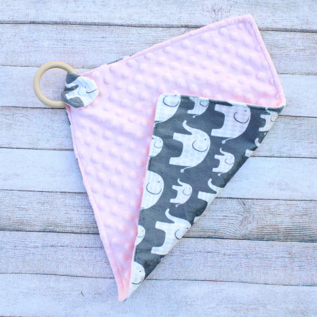 Pink Elephant Lovey