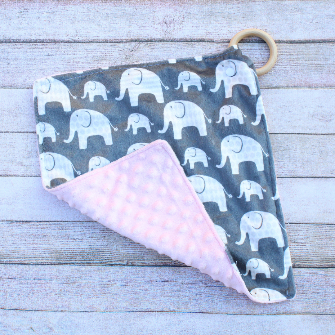Pink Elephant Lovey
