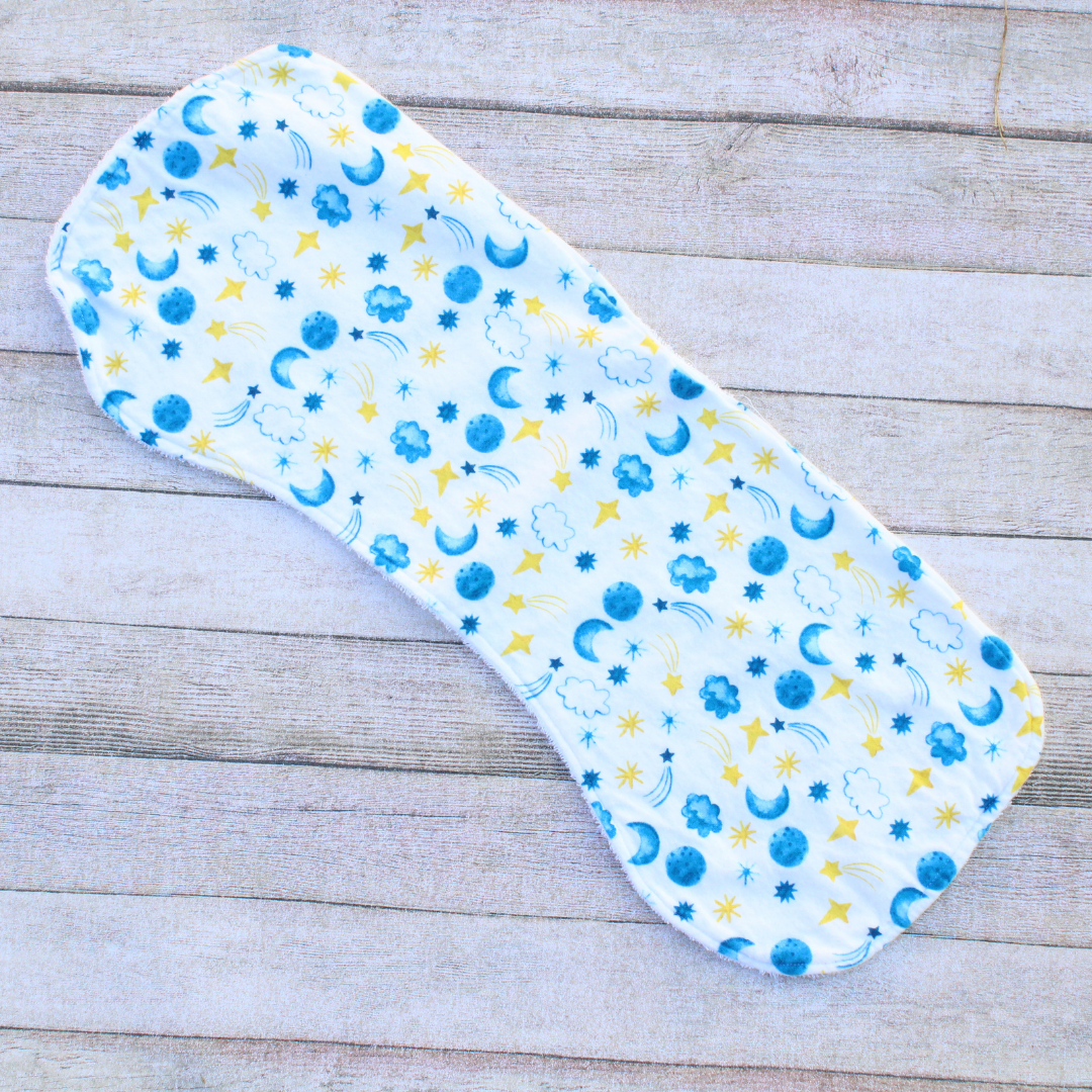 Night Sky Burp Cloth