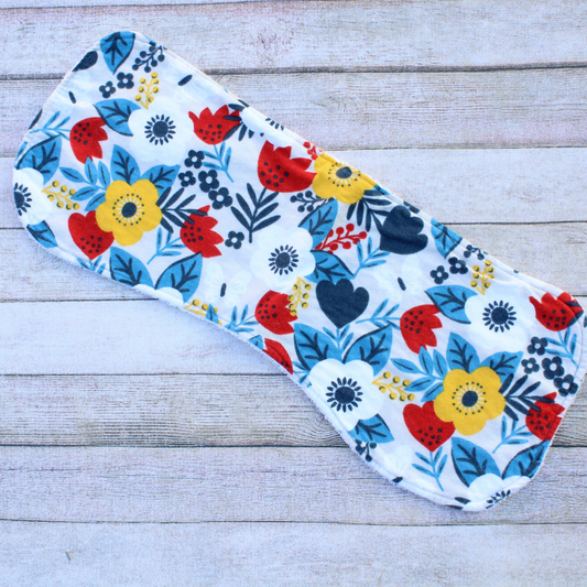Bright & Flowery Burp Cloth